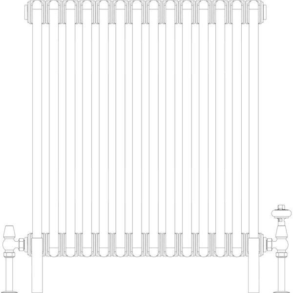 Florence 6 Column 685mm, 14 sections