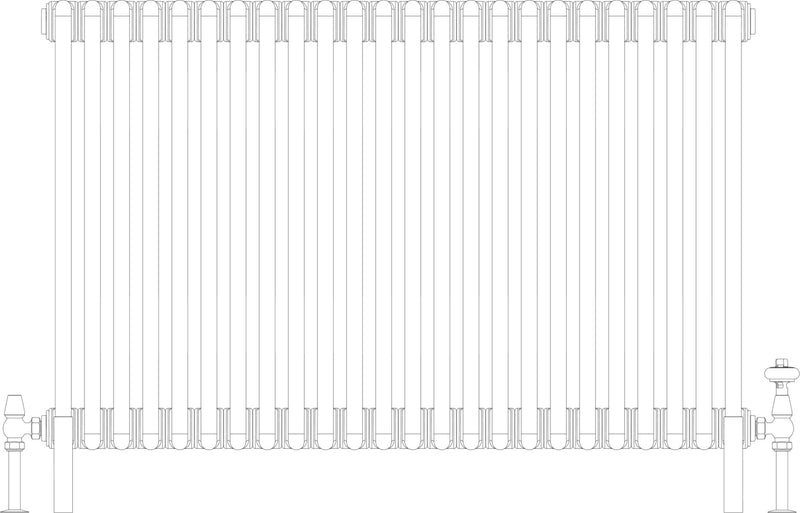 Florence 6 Column 685mm, 24 sections