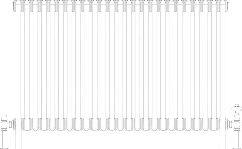 Florence 6 Column 685mm, 25 sections