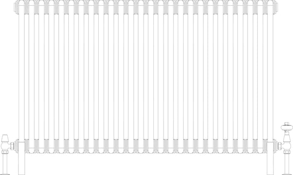 Florence 6 Column 685mm, 26 sections