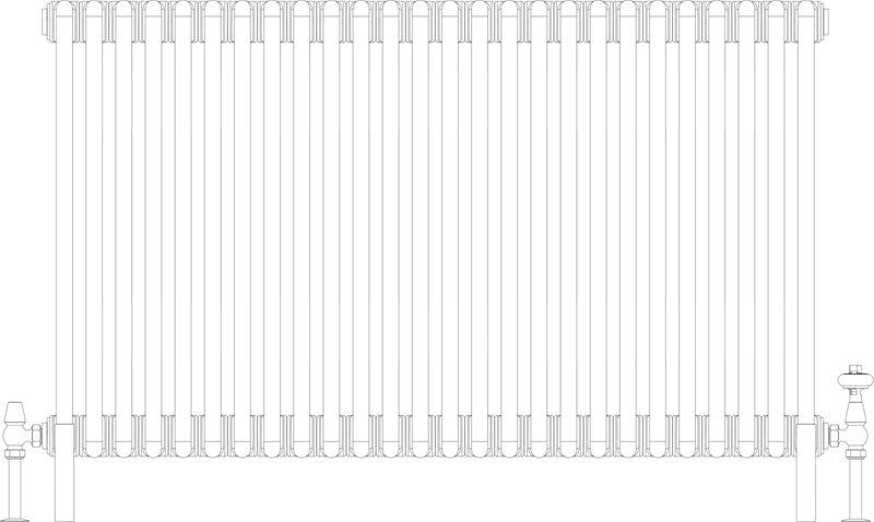 Florence 6 Column 685mm, 26 sections