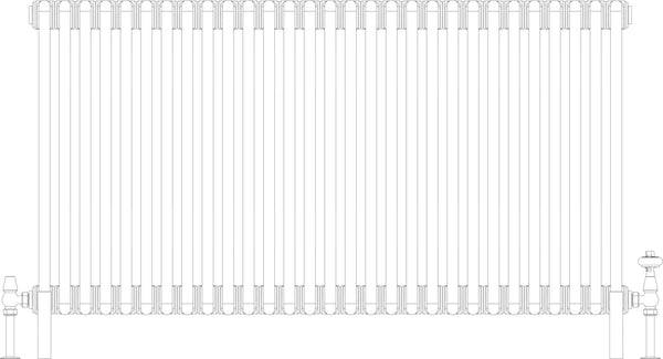 Florence 6 Column 685mm, 29 sections