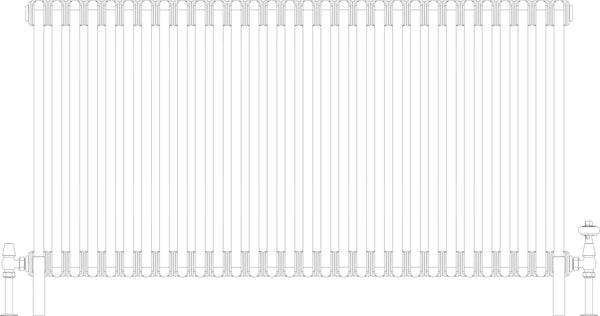 Florence 6 Column 685mm, 30 sections