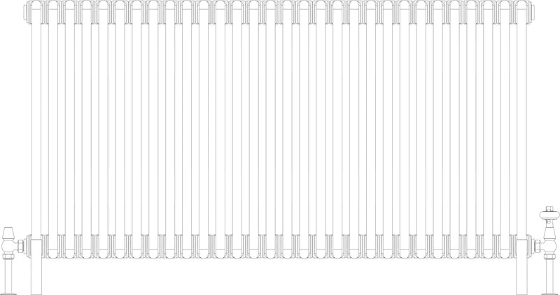 Florence 6 Column 685mm, 30 sections