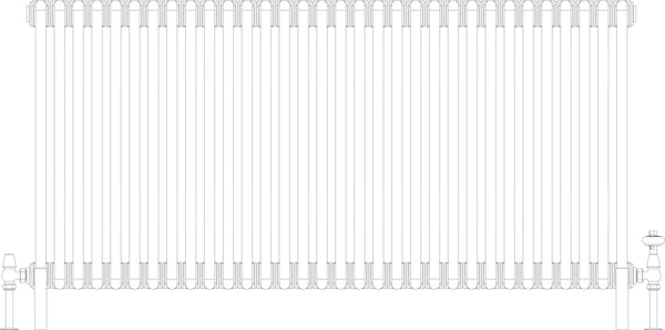 Florence 6 Column 685mm, 32 sections