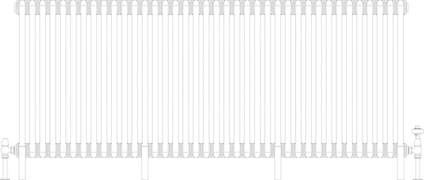 Florence 6 Column 685mm, 38 sections