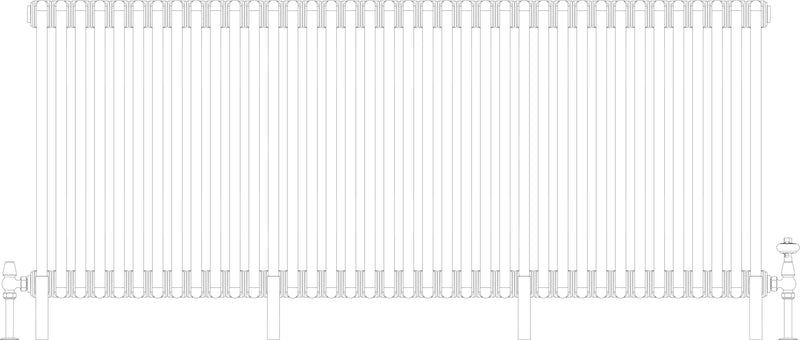 Florence 6 Column 685mm, 38 sections