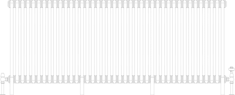 Florence 6 Column 685mm, 40 sections