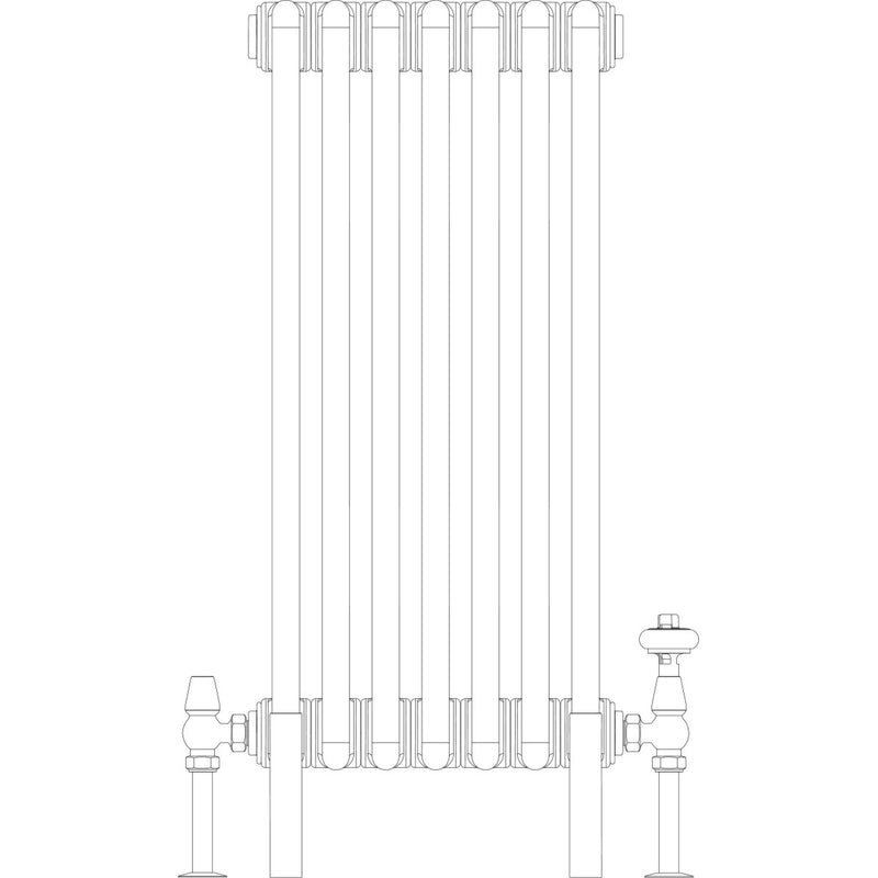 Florence 6 Column 685mm, 7 sections