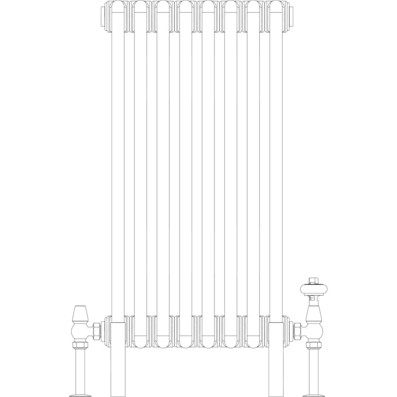 Florence 6 Column 685mm, 8 sections