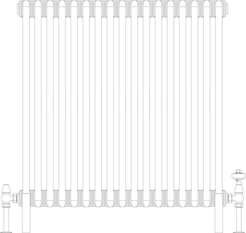 Florence 6 Column 765mm, 17 sections