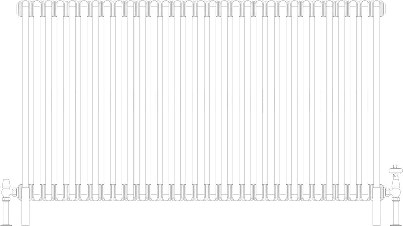 Florence 6 Column 765mm, 31 sections