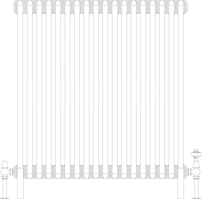 Florence 6 Column 900mm, 18 sections